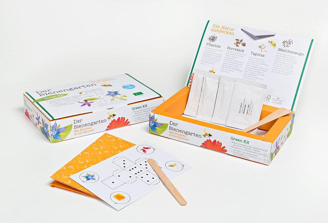 Eugea EUGEA Green Kit Bienengarten Kochbuch Haedecke