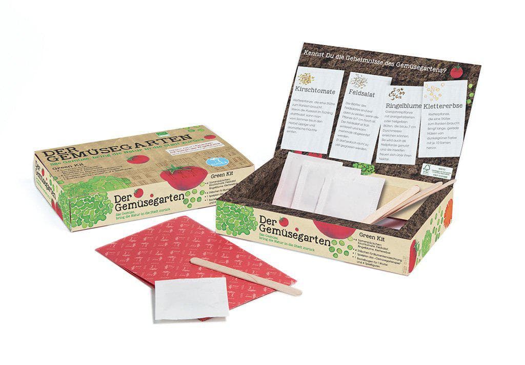 Eugea EUGEA Green Kit Gemüsegarten Kochbuch Haedecke
