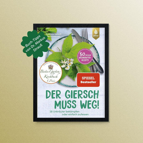 Markus Strauß empfiehlt: Der Giersch muss weg – Susanne Hansch & Elke Schwarzer Kochbuch Haedecke