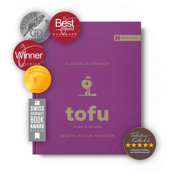 Buchabbildung Haedecke Claudia Zaltenbach Tofu Kochbuch - Tofu, Yuba & Okara von Claudia Zaltenbach Ratgeber